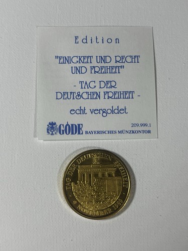 Göde medaille tag der - medaille,