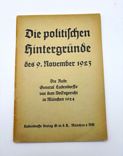 General ludendorff nov - 9.,