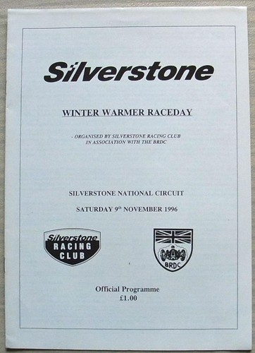 Silverstone november 1996 - silverstone, 9.