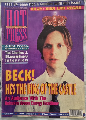 Beck hot press magazine vol - press, 21