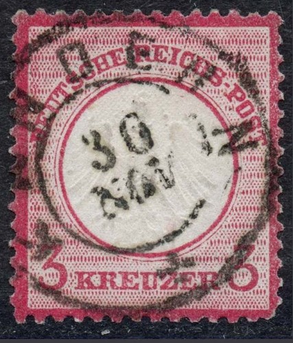 Reich 9 gestempelt mit - d.,