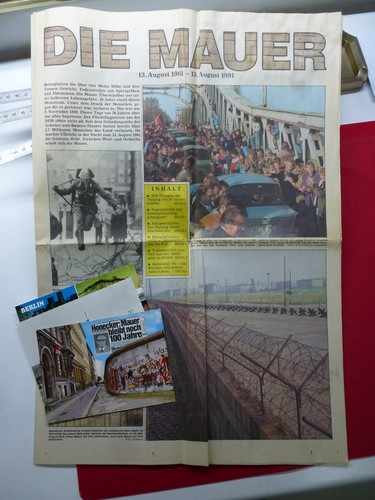 Zeitung öffnung der mauer - der, und