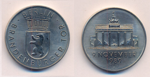 Medaille berlin brandenburger - ,
