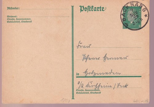 Deutsches reich 181 i - p,